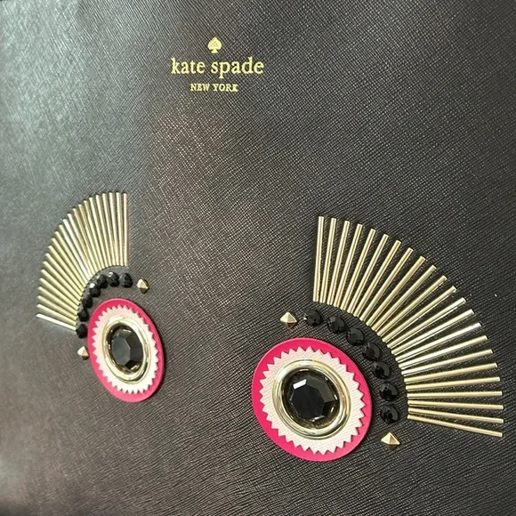 Kate Spade Large Tote Warm and Fuzzy Monster - Picture 3 of 11